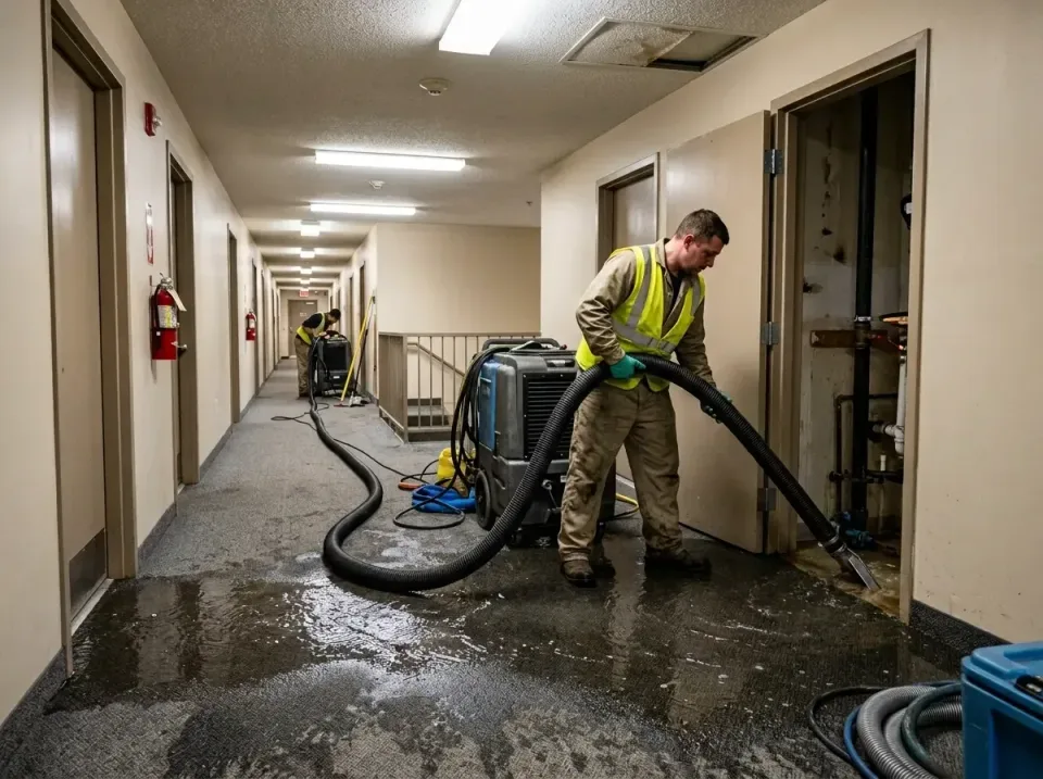 multi-unit-apartment-hallway-f-005 — frequently asked questions, Emergency Burst Pipe Water Extraction & Removal in Prince F…